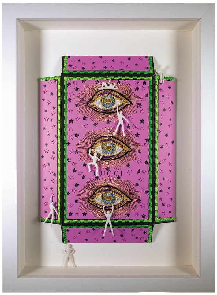 Stephen Wilson, Gucci - A Vision In Pink
2017, Mixed Media