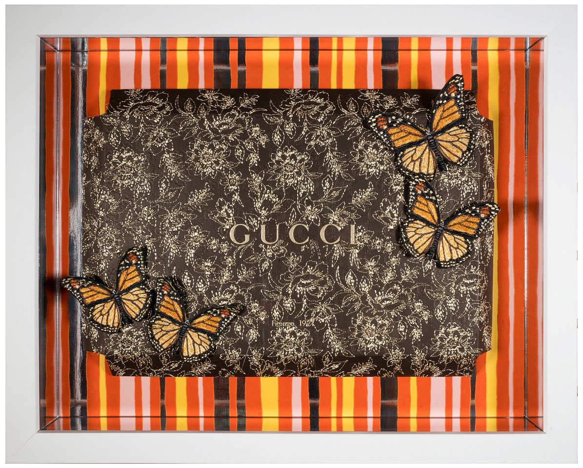 Stephen Wilson, Gucci Eames Butterfly
2017, Mixed Media