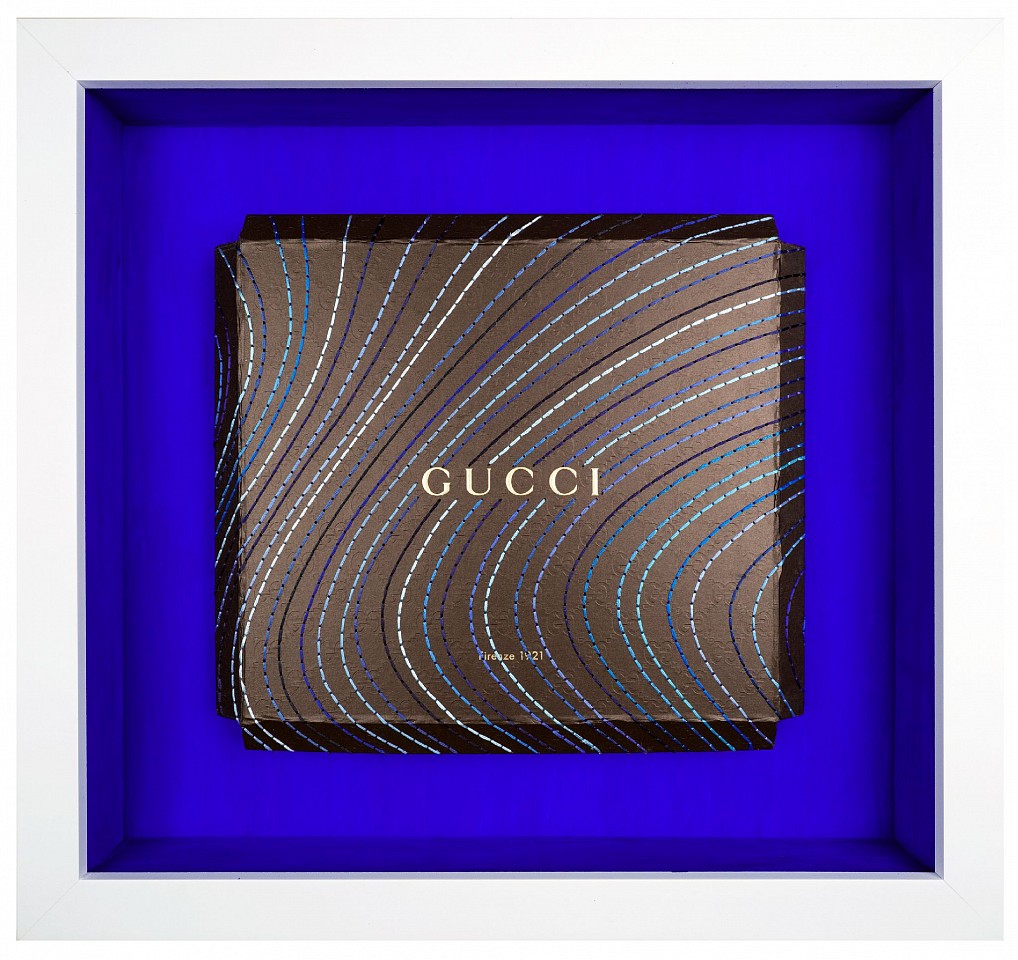 Stephen Wilson, Gucci Blue Mod
2017, Mixed Media