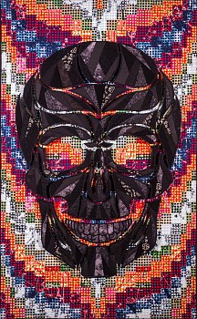 sws0001 bargello skull