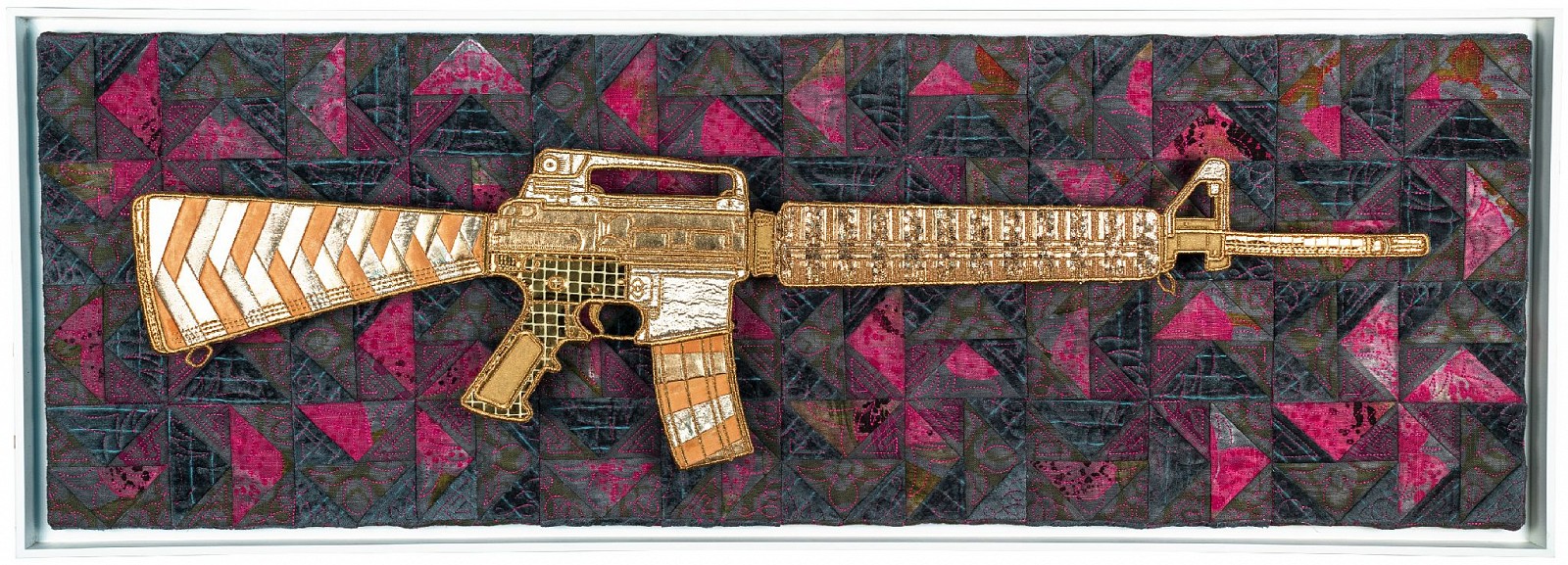 Stephen Wilson, Traditional M16
2015, Mixed Media