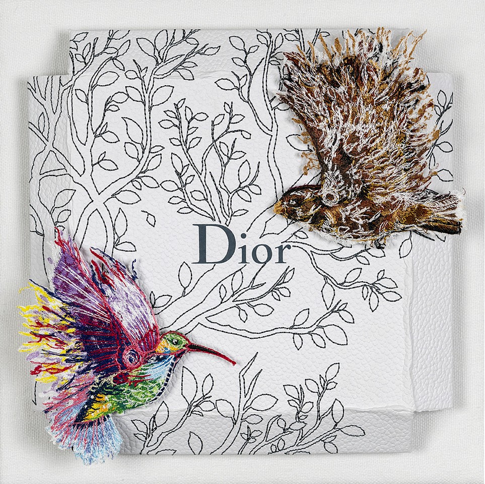 Stephen Wilson, Birds of a Feather - Dior
2018, Mixed Media