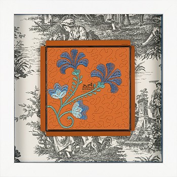 SWL0029 Hermes Blue Fiesta Flowers2